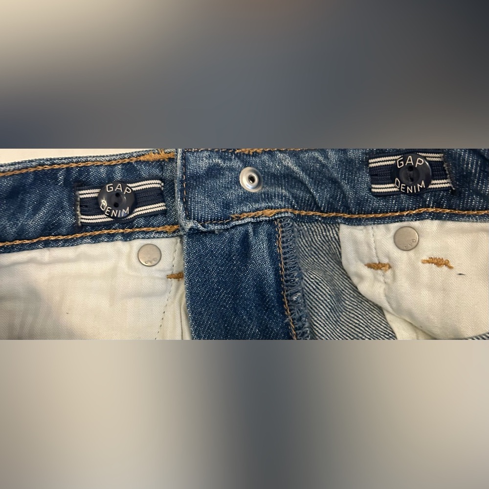 Girls GAP High Rise Jean Skirt - Picture 4 of 6